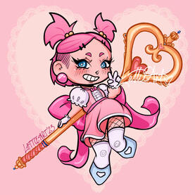 Magical girl vibes! Magical girl vibes!